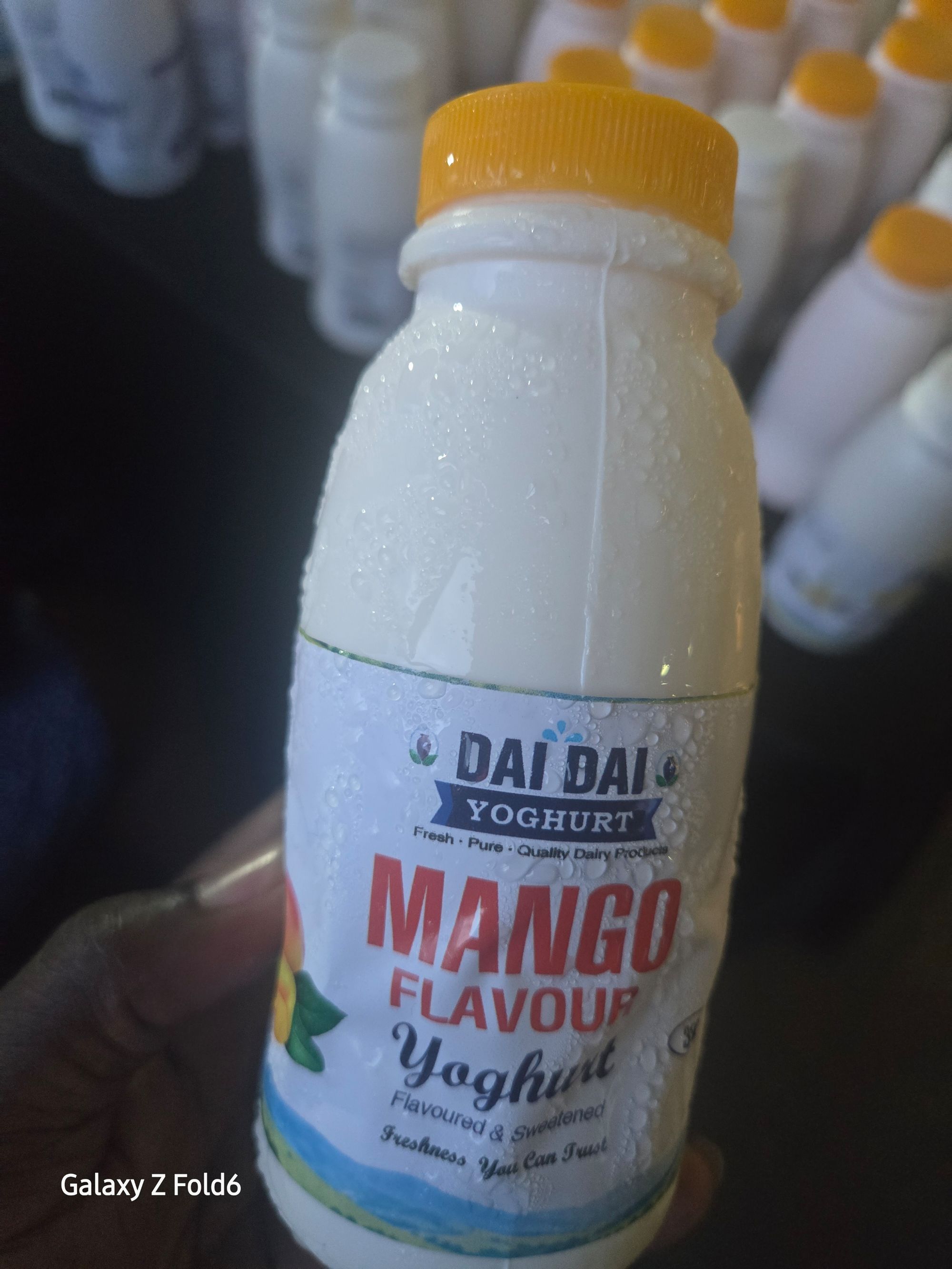 Mango Flavour Yoghurt